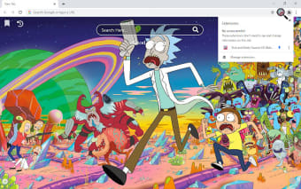 Rick and Morty Season HD Wallpaper New Tab