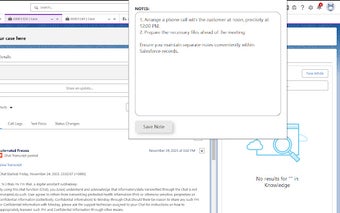 Salesforce Record Notes