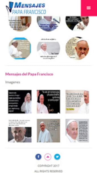 Mensajes del Papa Francisco