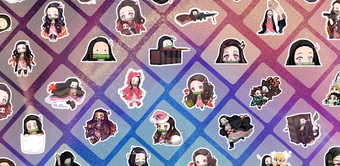 Nezuko Stickers for wa