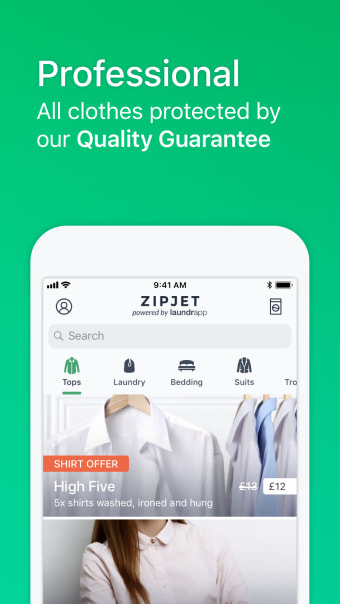 Zipjet powered by Laundryheap