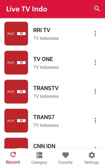 TV Indonesia Live Semua Cenel