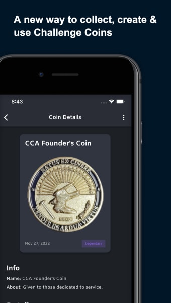 Challenge Coin App