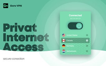 Free privacy connection - VPN guru