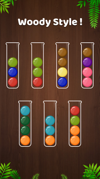 Woody Ball Sort - Puzzle Game