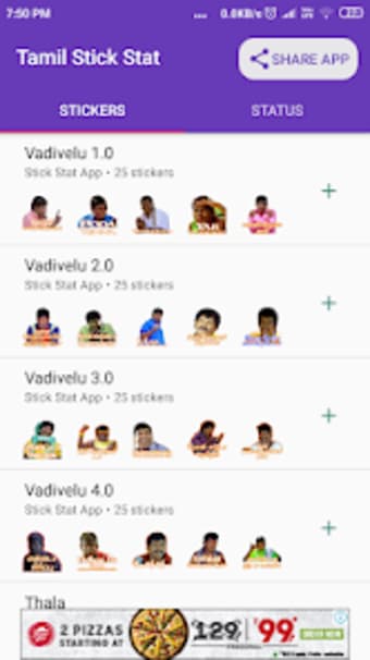 Tamil Stickers: WAStickerApps