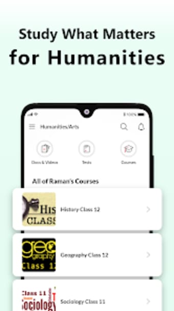 HumanitiesArts Class1112 App