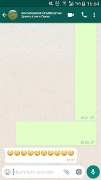 Blank Message for WhatsApp