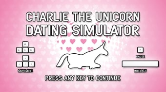 Charlie the Unicorn Dating Simulator