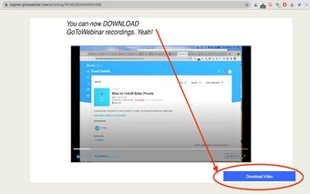 GoToWebinar & GoToMeeting Download Recordings