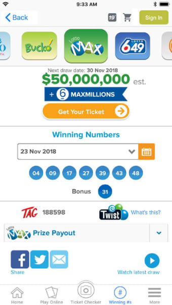 Atlantic Lottery Mobile