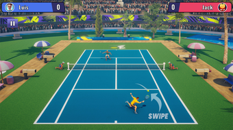 Tennis Court World Sports Game