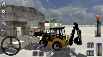 Excavator Backhoe Loader Game