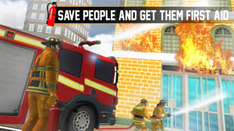 Fire Truck Rescue Simulator 3D