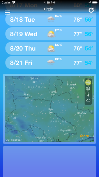 Weather Forcasting Program Weather Forecast na iPhone - Download