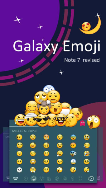 Galaxy emoji theme for galaxy