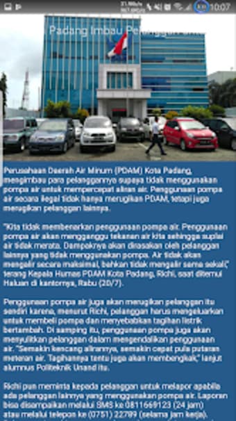 PDAM Padang Official