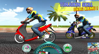 Indonesian Drag Bike Racing -