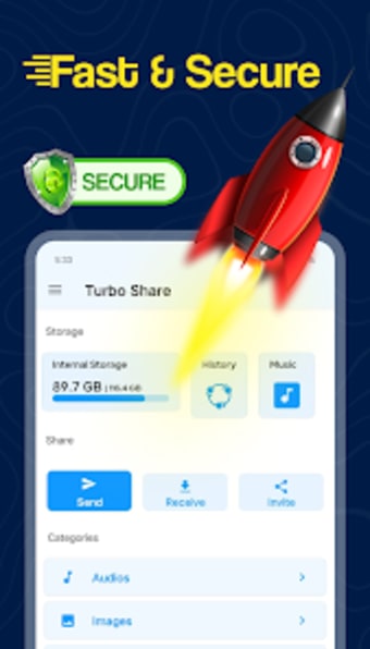 Turbo Share: File Transfer App