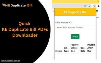 KE Duplicate Bill - PDF Download