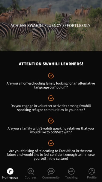 LSN: SWAHILI FOR HOAMIs