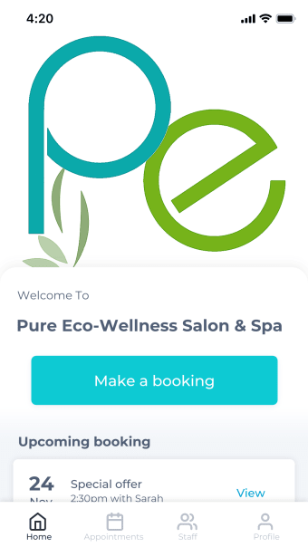 Pure Eco-Wellness Salon  Spa