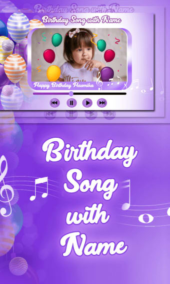 Happy Birthday Song with Name