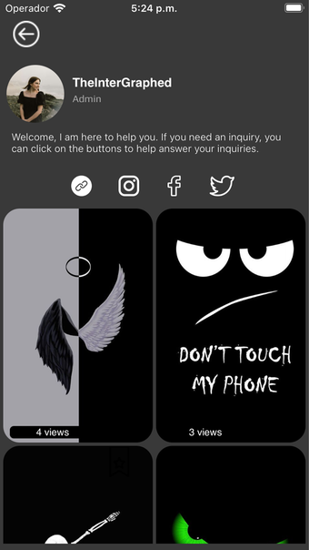 Cool Background Black iphone