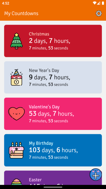 Countdown to Anything
