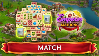Emperor of Mahjong: Tile Matcher. Restore a city.