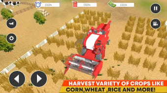 Future Farming Tractor Drive