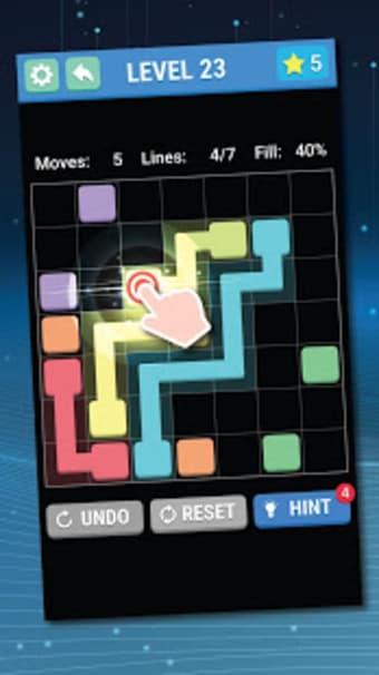 Line Connect Puzzle - Connect Color Dots free