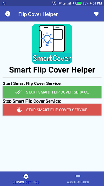 Smart Flip Cover Helper