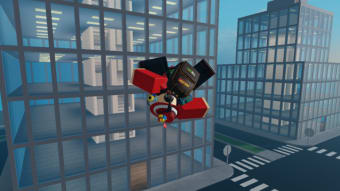 fall off a building simulator