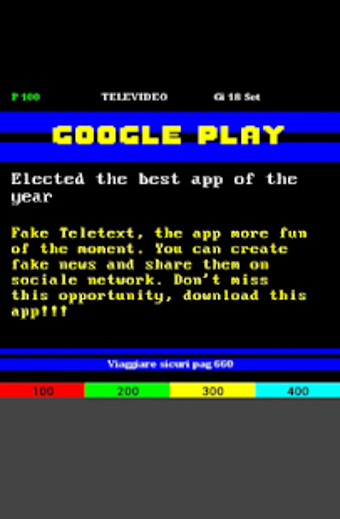 CREATE TELETEXT PAGE JOKE