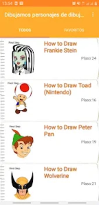 Learn Draw cartoon characters