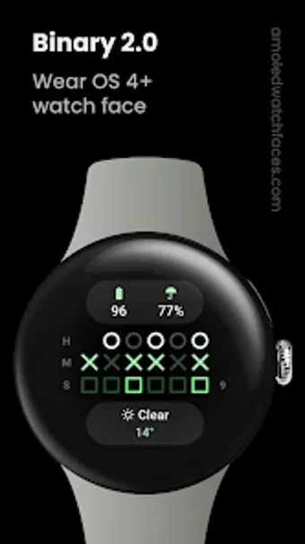 Binary 2.0 Watch Face