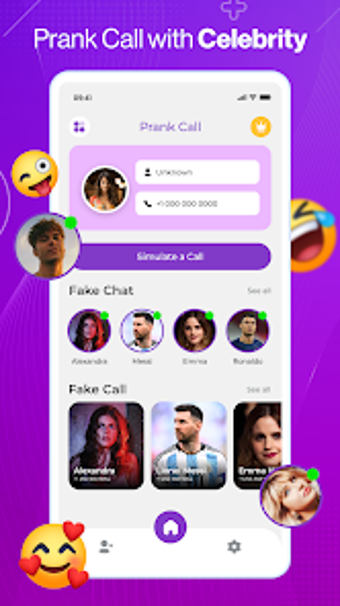 Prank Call  Fake Chat App