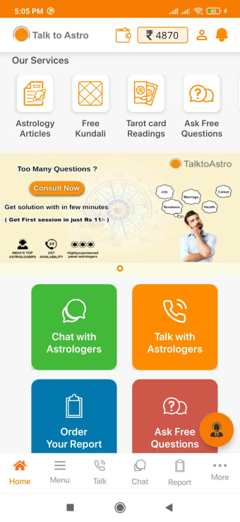 TalktoAstro - Online Astrology Consultation