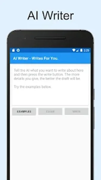 AI Writer - Writes For You