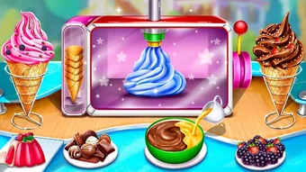 Ice Cream Cone Cooking Games