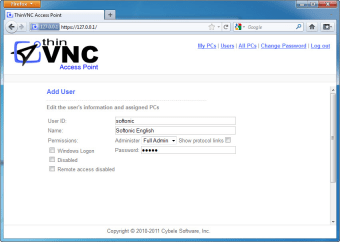 ThinVNC Access Point