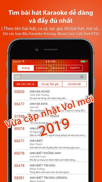 Karaoke 2019 - Karaoke Vietnam