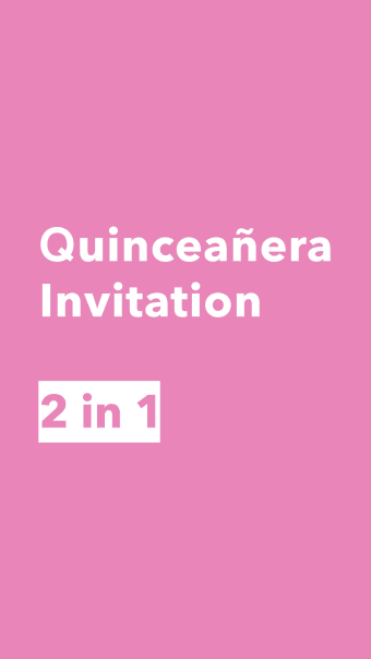 Quinceañera Invitation: Create Invites for 15 Anos
