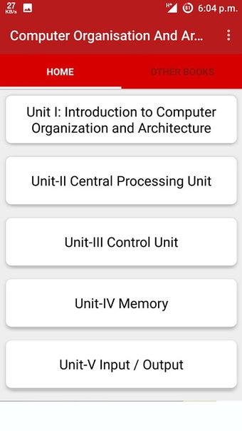 Computer Org. And Architecture