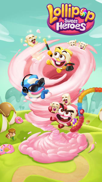 Lollipop Sweet Heroes Match3