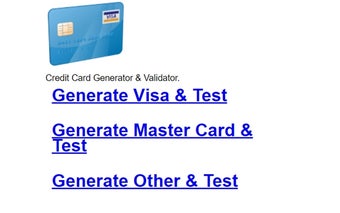 Credit Card Generator