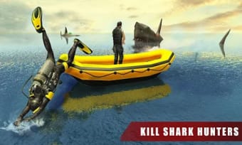 Evil White Shark Survival Game
