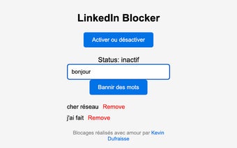 LinkedIn Feed Blocklist