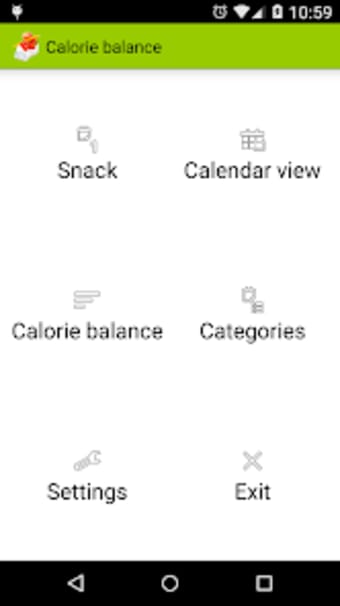 Calorie balance